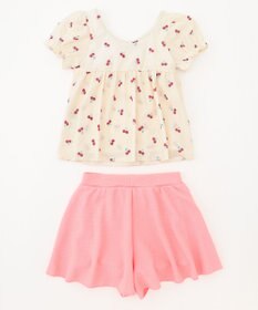 ANY KIDS 総柄 セパレート水着