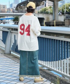 WEGO 【ユニセックス着用ITEM】ナンバリングフットボールBIG　T（LS）