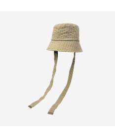 林八百吉商店 un chapeau　ひも付きチェックハット