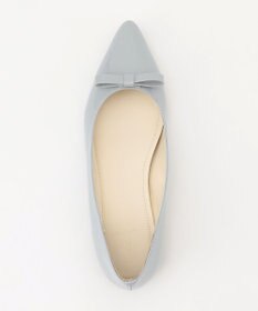 組曲 【晴雨兼用】ポインテッドリボンパンプス