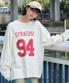 WEGO 【ユニセックス着用ITEM】ナンバリングフットボールBIG　T（LS）