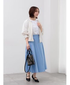 Te chichi ラインストーンサークルロゴTシャツ