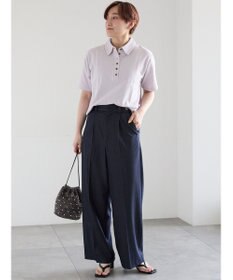 Te chichi コットンカットカノコポロシャツ