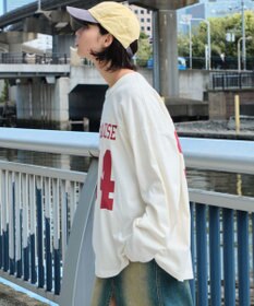 WEGO 【ユニセックス着用ITEM】ナンバリングフットボールBIG　T（LS）