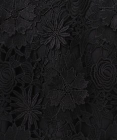 GRACE CONTINENTAL ケミカルフラワーレースワンピース