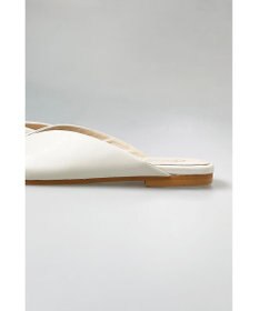 BONTRE 【BONTRE/ボントレ】スクエアトゥフラットサンダル