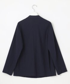 自由区 L 【洗える】テンセルリネンストレッチ テーラードジャケット