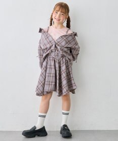ANY KIDS イレヘム チェックガーリースカパン