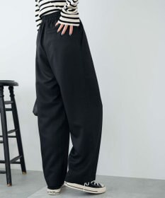 WEGO 【ウエストゴム/手洗い可】カラーイージーパンツ