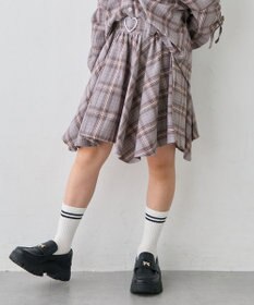 ANY KIDS イレヘム チェックガーリースカパン