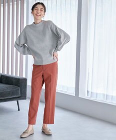 ANY 【ウエストゴム/リントラク加工/裏起毛/ストレッチ】シークレットウォーム　テーパードパンツ