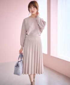 ANY SIS 【2SET】ニットスカート セットアップ