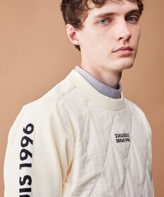 23区GOLF 【MEN】中綿キルトプルオーバー