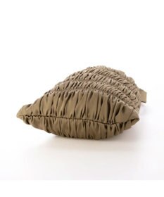 UNBILLION カシュカシュ cachecache / サテンギャザー巾着トートバッグ