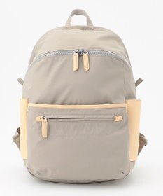 Y'SACCS 【ナイロンタフタ×リサイクルレザー】デイリーリュック