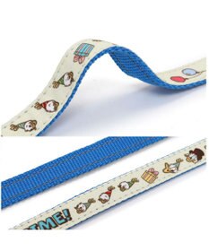 PET PARADISE ディズニー ドナルドダック 90周年 反射 リード ３Ｓ 《パーティー柄》 超小型犬