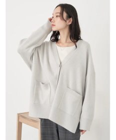 earth music&ecology やわらかタッチＶネックカーディガン