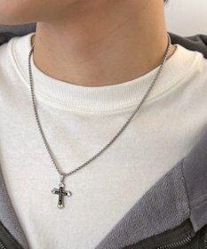 WEGO Mクロスモチーフネックレス