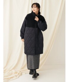 CRAFT STANDARD BOUTIQUE ボア＆キルティングスタンドコート