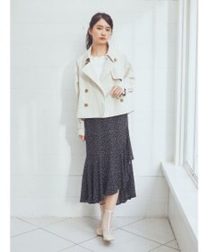 earth music&ecology ショートトレンチコート