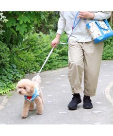 PET PARADISE ディズニー ドナルドダック 90周年 反射 リード ３Ｓ 《パーティー柄》 超小型犬