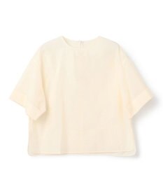 uncrave 【手洗い可】シアー ブラウス（uncrave WHITE）