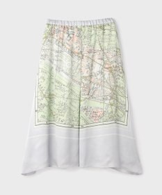 GRACE CONTINENTAL パリスカーフプリントスカート