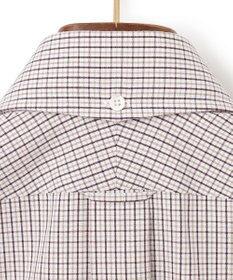 J.PRESS MEN 【PREMIUM PLEATS / 形態安定】タッタソールチェック シャツ / B.D.