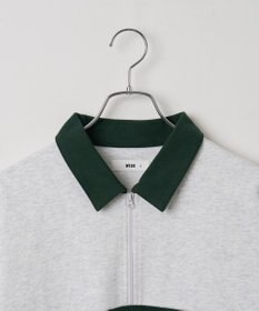 WEGO ワンポイントカラーブロックプルオーバー