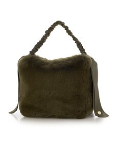 UNBILLION カシュカシュ cachecache / 下がりグログランワンハンドルエコファートート