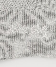 23区GOLF 【WOMEN】【洗える】コットンブレンド ニットベスト