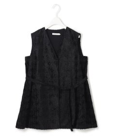 ICB ダイヤカットジャカードブラウス