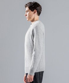 JOSEPH HOMME エクストラファインブークレ　Vネックニット