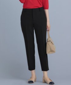 組曲 L 【WEB限定】ベーシックダブルクロス テーパードパンツ