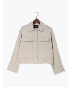 Te chichi リネンライクWポケットジャケット