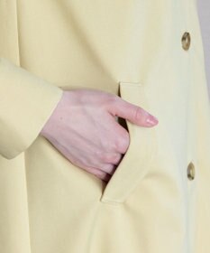 Tiaclasse L 【洗える】ステンカラーコート