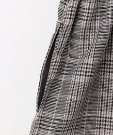 ANY KIDS フリル チェック サロペット