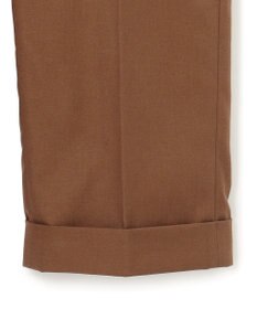 J.PRESS MEN 【J.PRESS ORIGINALS】Magic Cuba Wool Cotton Hopsack New Piped Stem Slacks