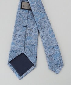 GOTAIRIKU 【日本製】西陣ネクタイ_サックスブルー系