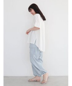 Green Parks 汗染み防止ドルマンバックタックプルオーバー