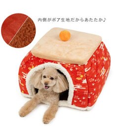 PET PARADISE ペットパラダイス こたつ ハウス 《千鳥柄》 Ｌ