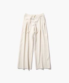 ATON WOOL CASHMERE SILK | ストレートイージーパンツ