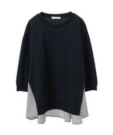 Green Parks 布帛切り替えフレアカットプルオーバー