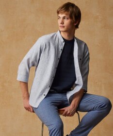 JOSEPH ABBOUD 【エコ素材/軽量/通気性/速乾性】ペーパーヤーンニット Ｔシャツ