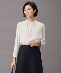 J.PRESS LADIES バックサテンジョーゼット カットソー