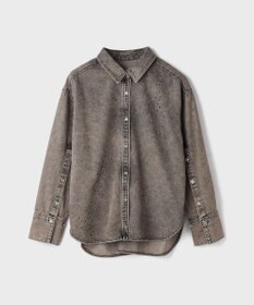 GRACE CONTINENTAL ビジューデニムシャツ