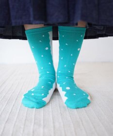 nitorito 【UNISEX】米沢オリジナル柄 mountain&moon 靴下