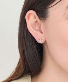 Phoebe ブロッサムパールビジューピアス