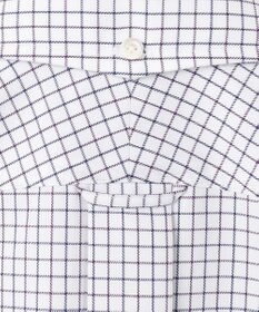 J.PRESS MEN 【KING SIZE】【PREMIUM PLEATS / 形態安定】スーピマコットンタッタソールチェック シャツ/B.D.