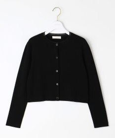 ANY SIS 【洗える】レースネックショートレングス カーディガン